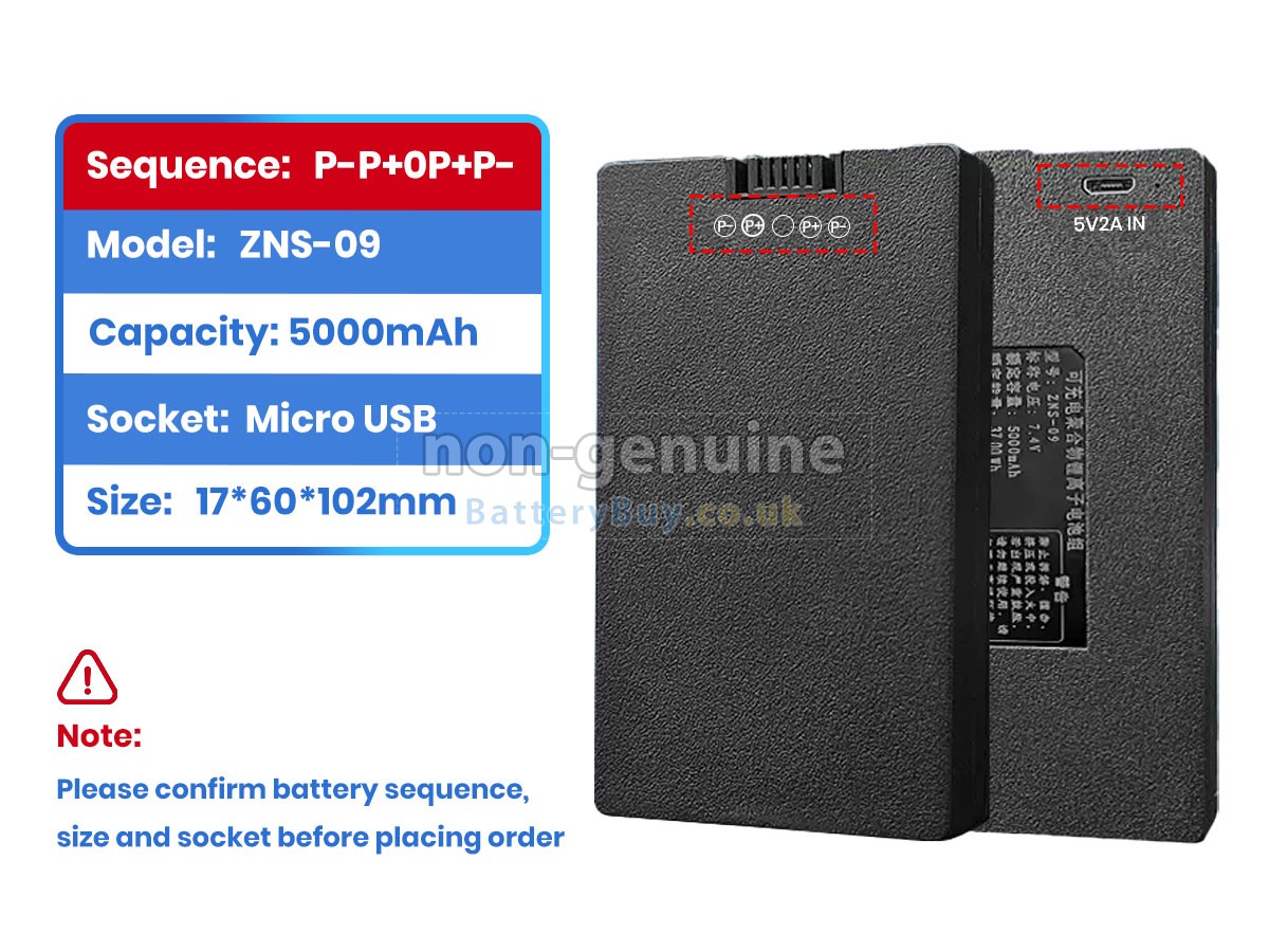 replacement battery for AolsteCell ZNS-091