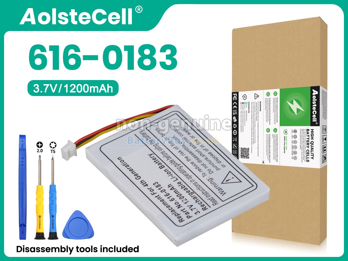 replacement battery for Apple 616-0183