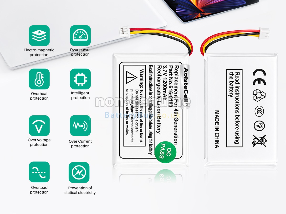 Replacement Battery for Apple 616-0183
