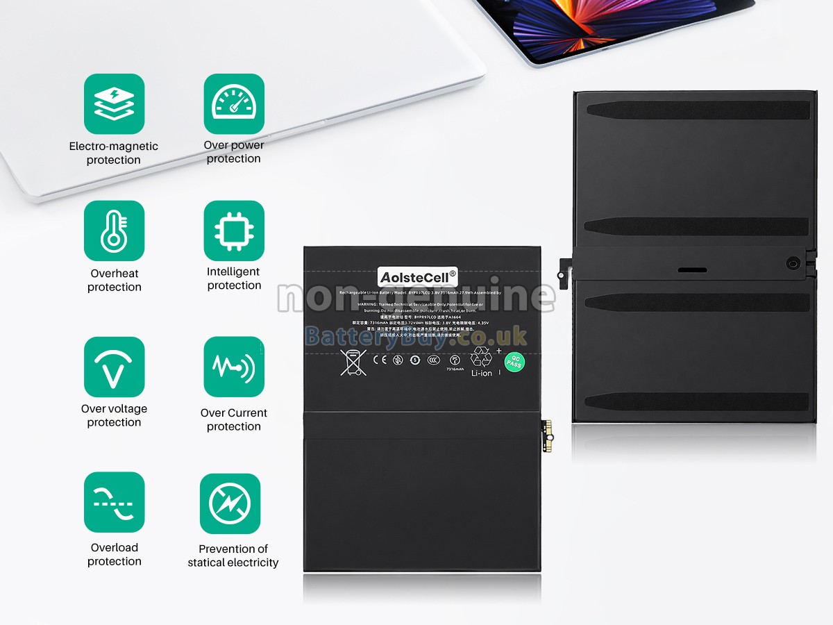 replacement battery for Apple iPad Pro 9.7 inch