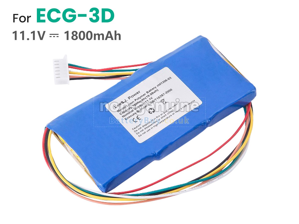 replacement battery for ARICON ECG-3C