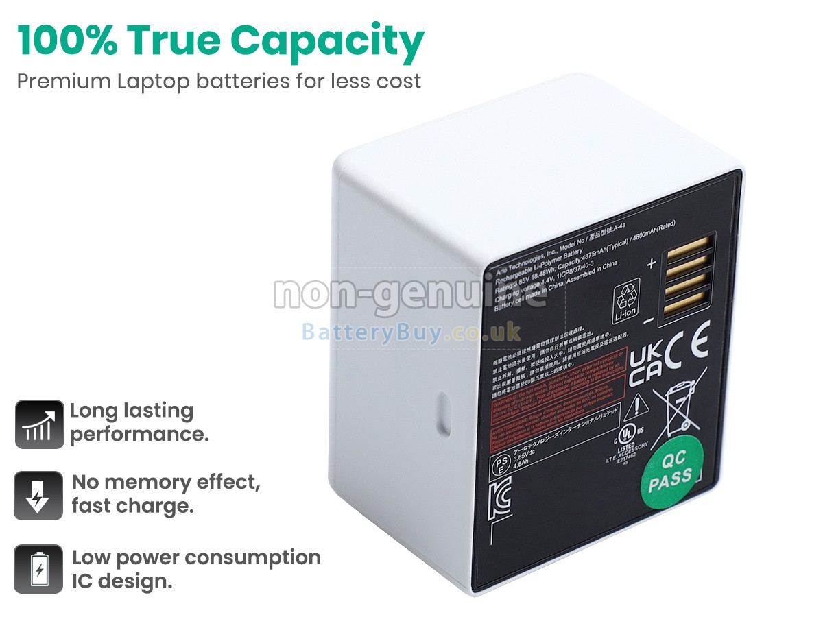replacement battery for Arlo ULTRA 2