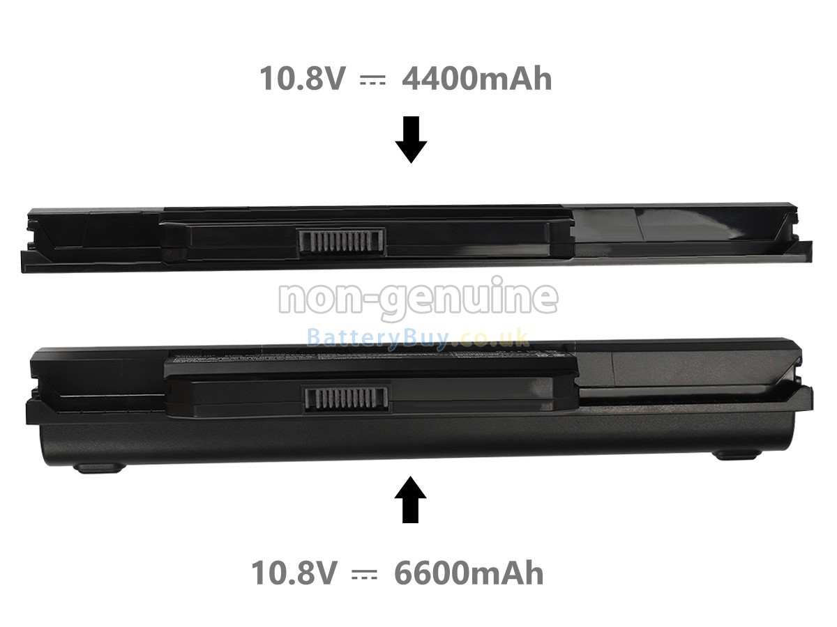 replacement battery for Asus X43