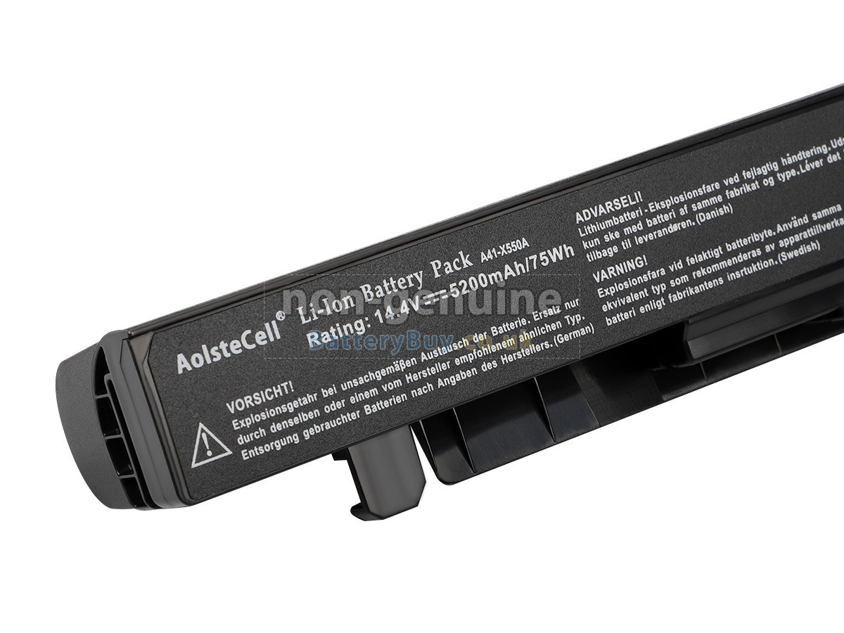 replacement battery for Asus Y582CL