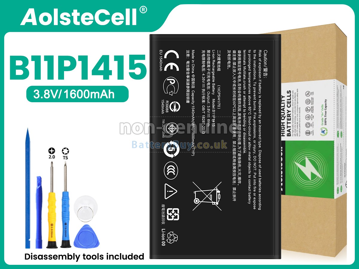 Replacement Battery for Asus B11P1415