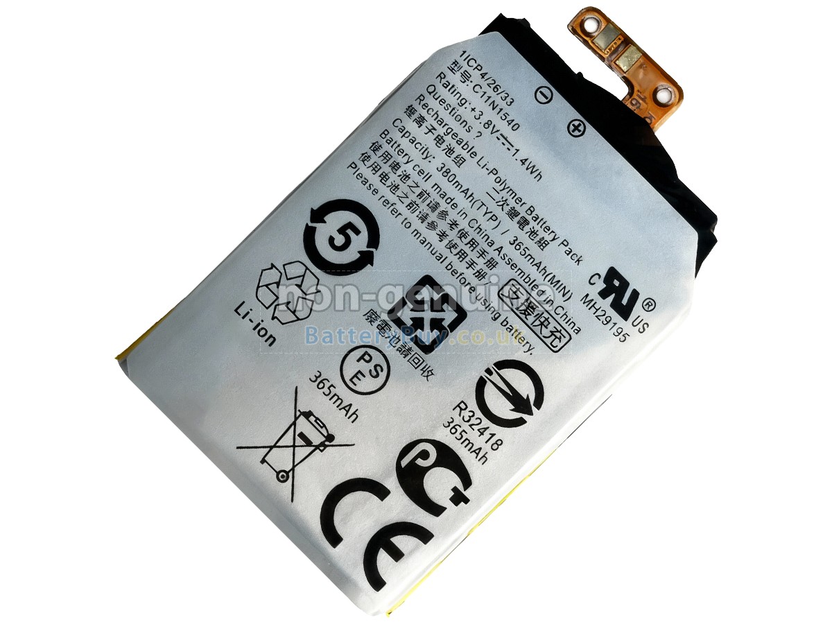 replacement battery for Asus C11N1540