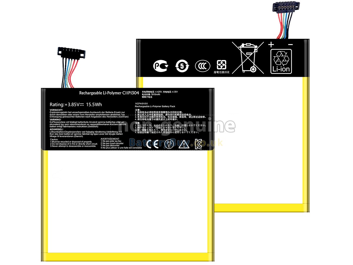 replacement battery for Asus K00U