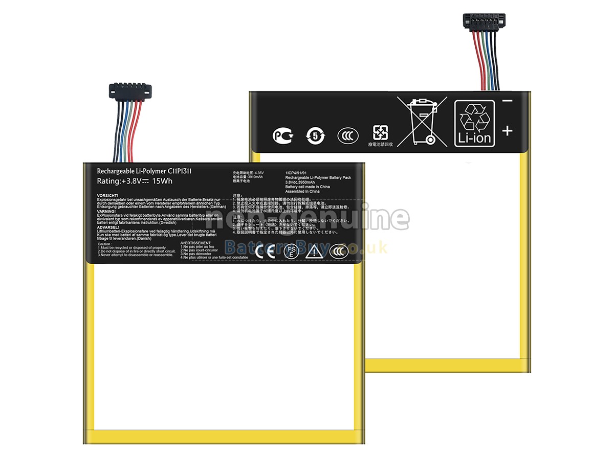 replacement battery for Asus ME715