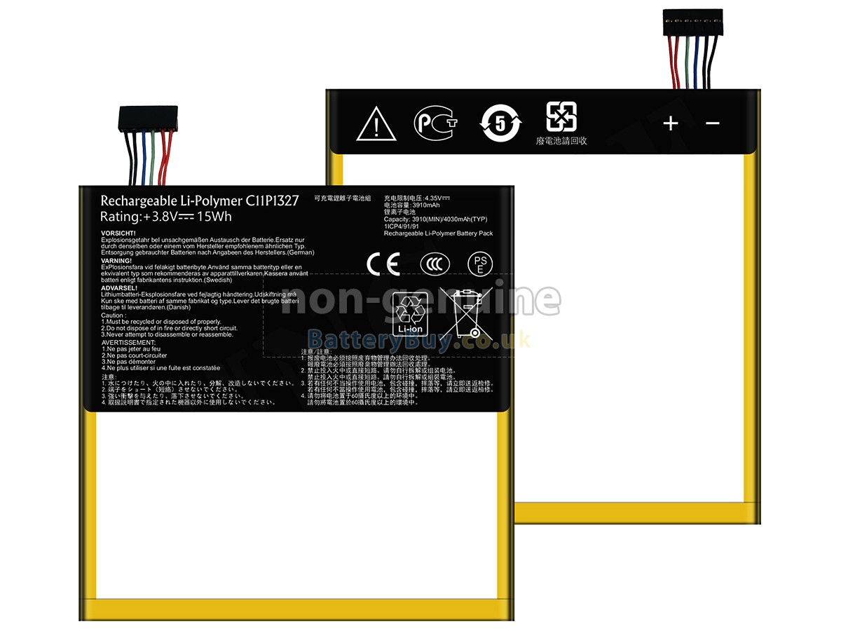 replacement battery for Asus ME371