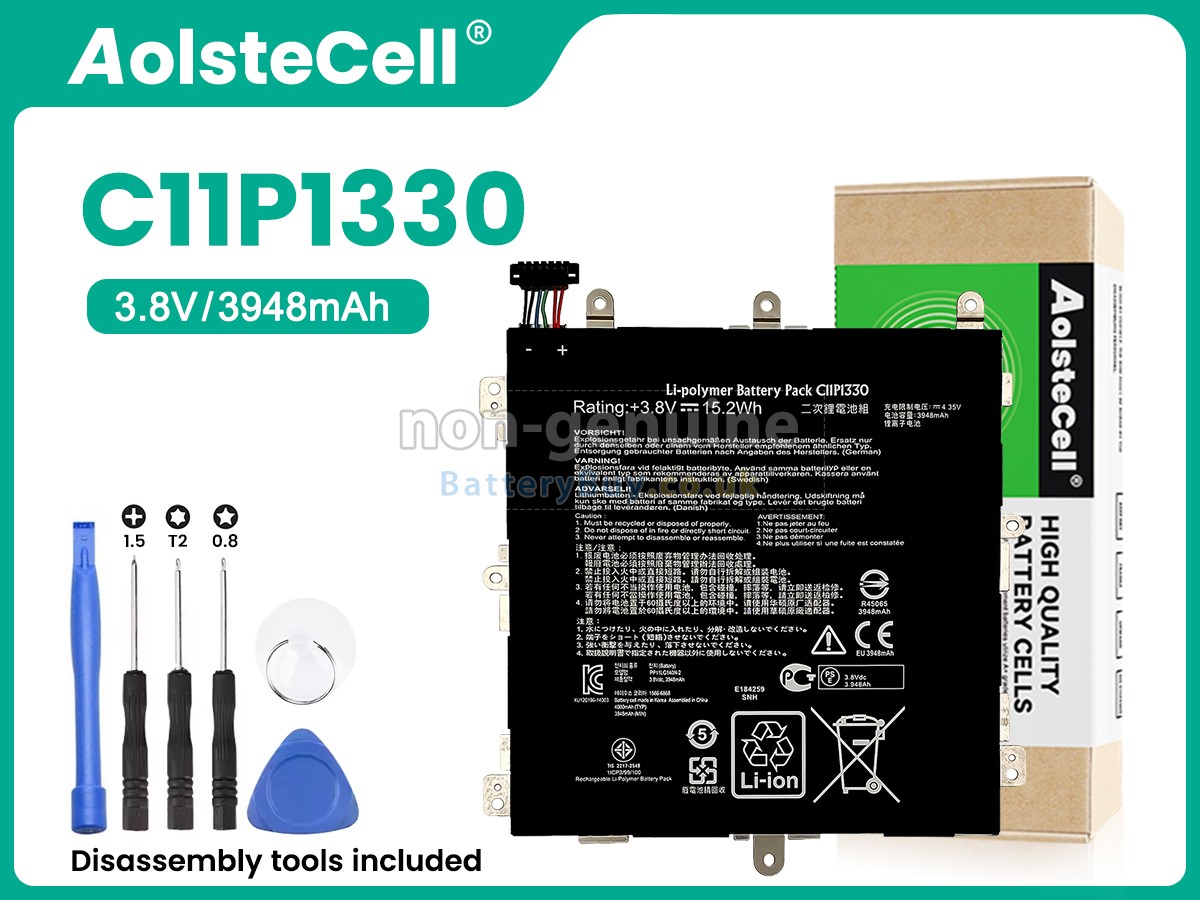 replacement battery for Asus C11P1330