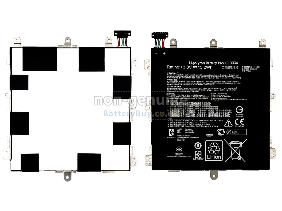 replacement battery for Asus C11P1330