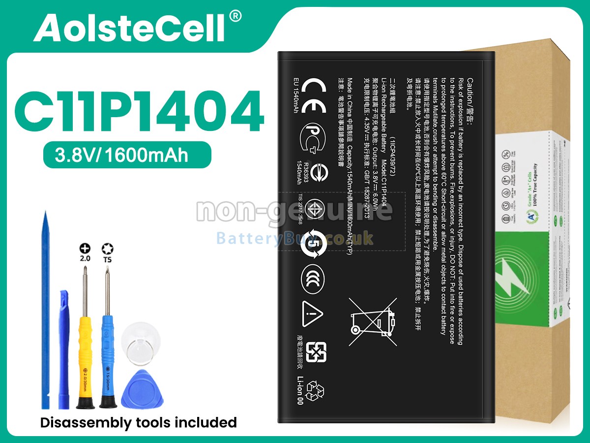 Replacement Battery for Asus C11P1404