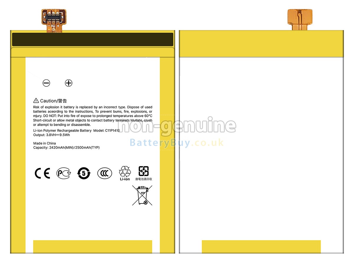 Replacement Battery for Asus C11P1410