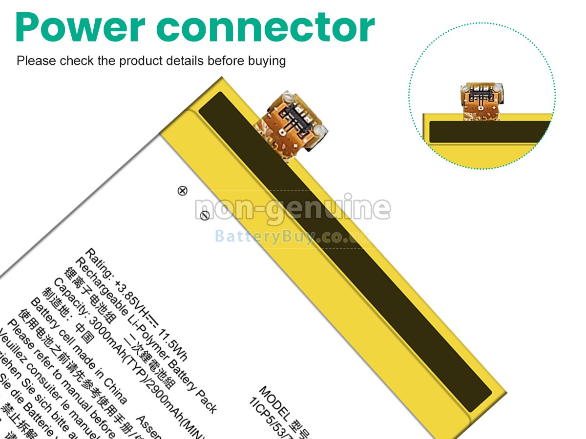 Replacement Battery for Asus Z00A