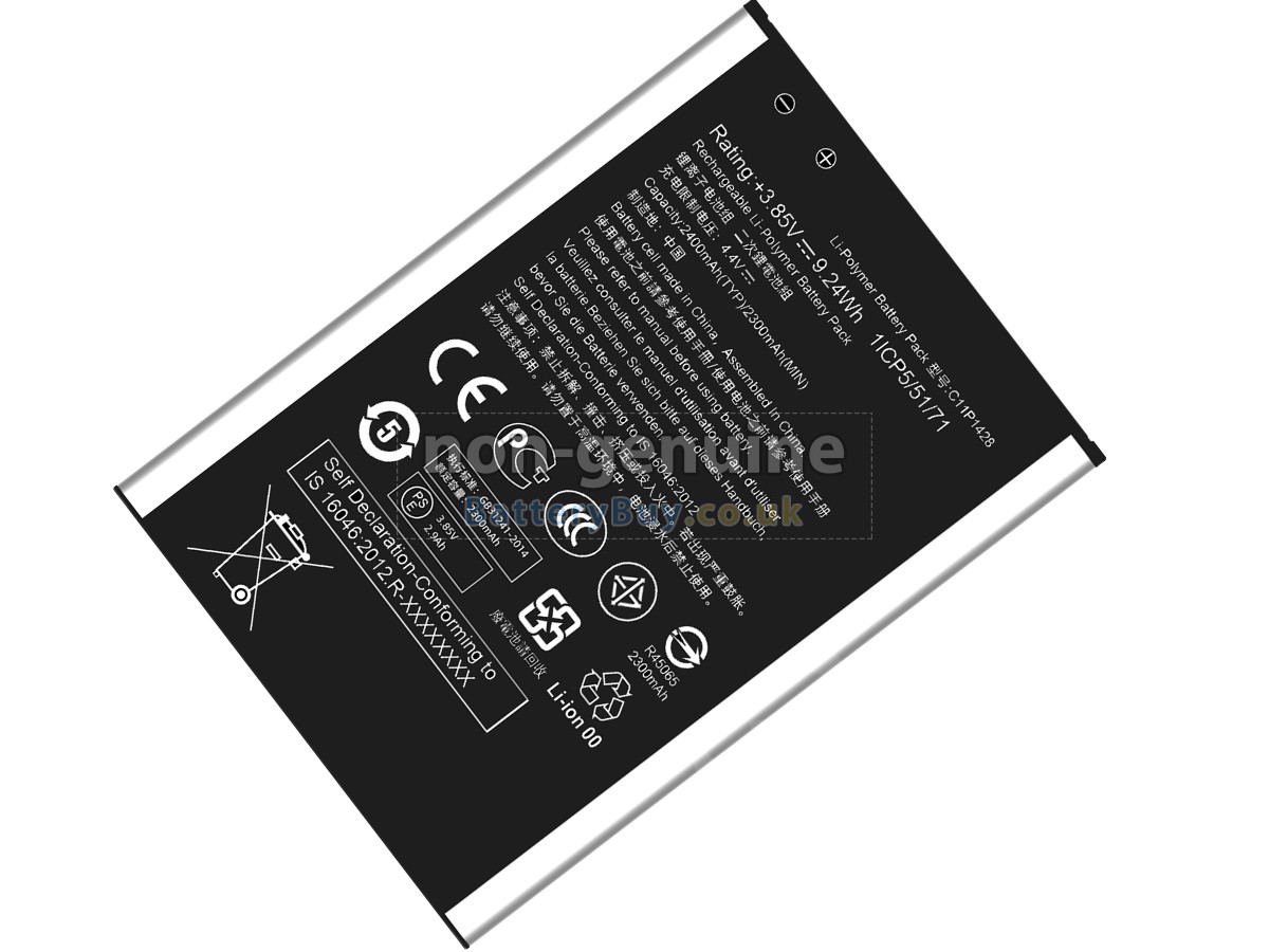 Replacement Battery for Asus C11P1428