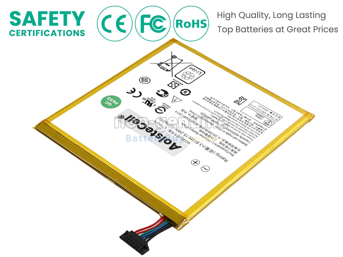 replacement battery for Asus ZENPad S 8.0 Z580CA-C1-BK