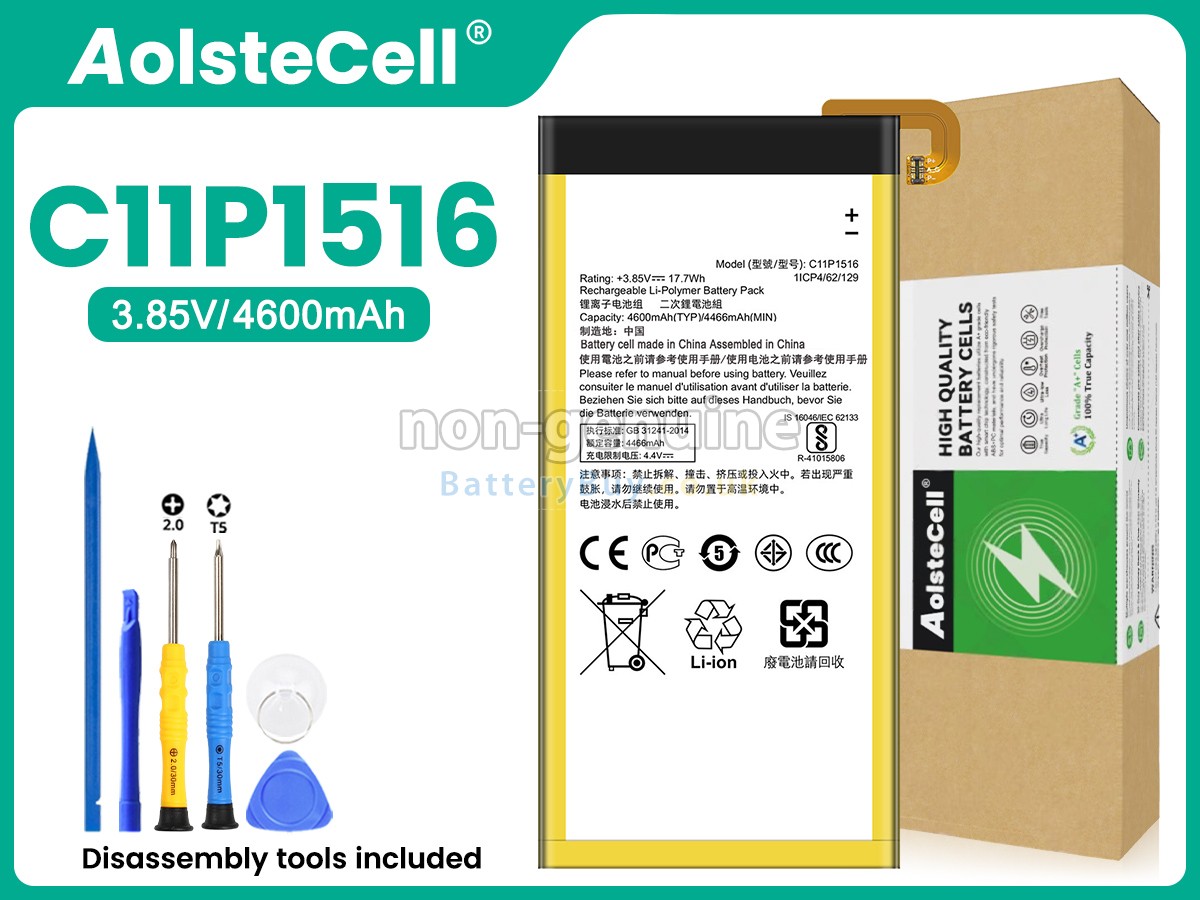 Replacement Battery for Asus C11P1516