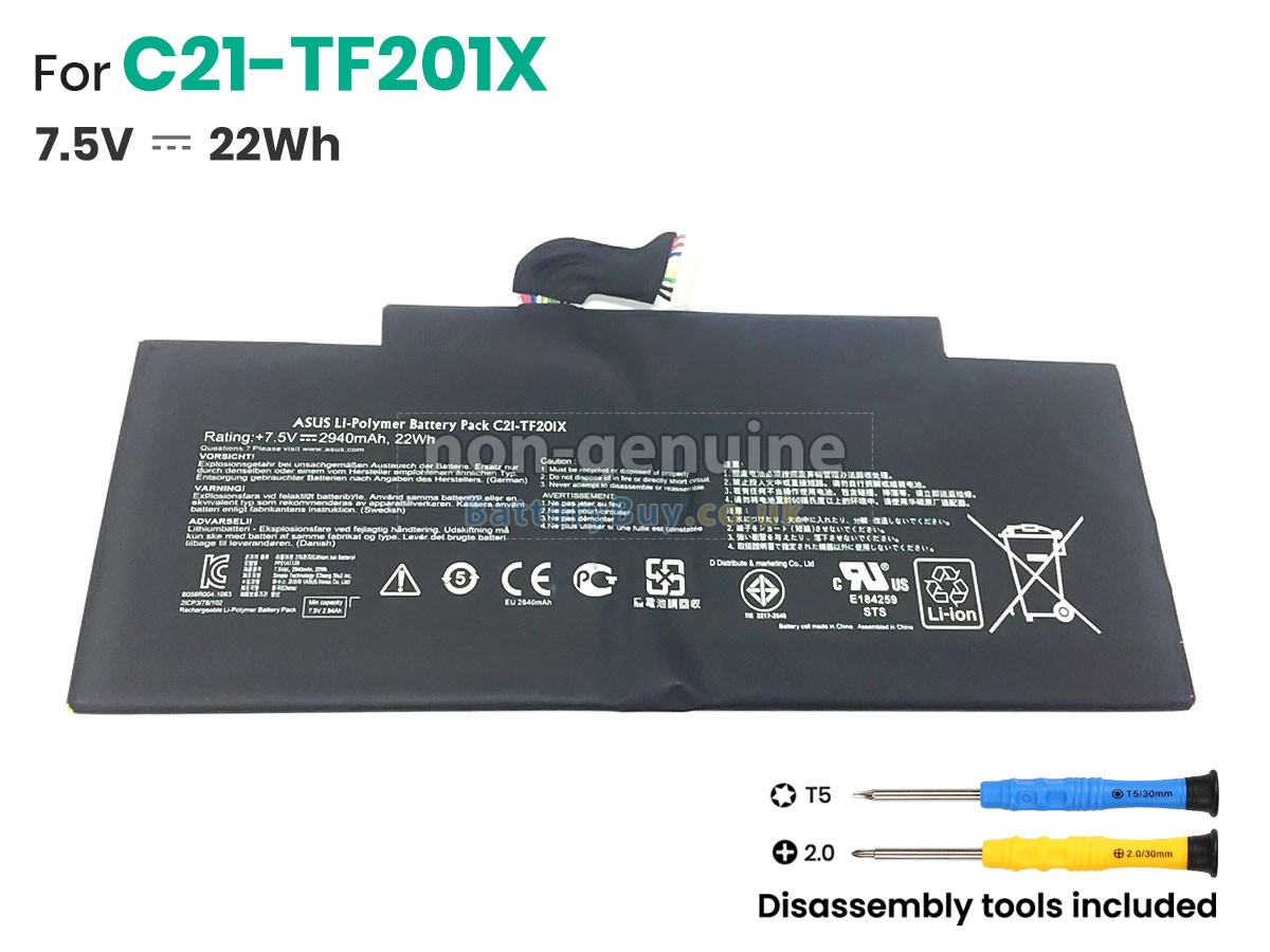 replacement battery for Asus TF300