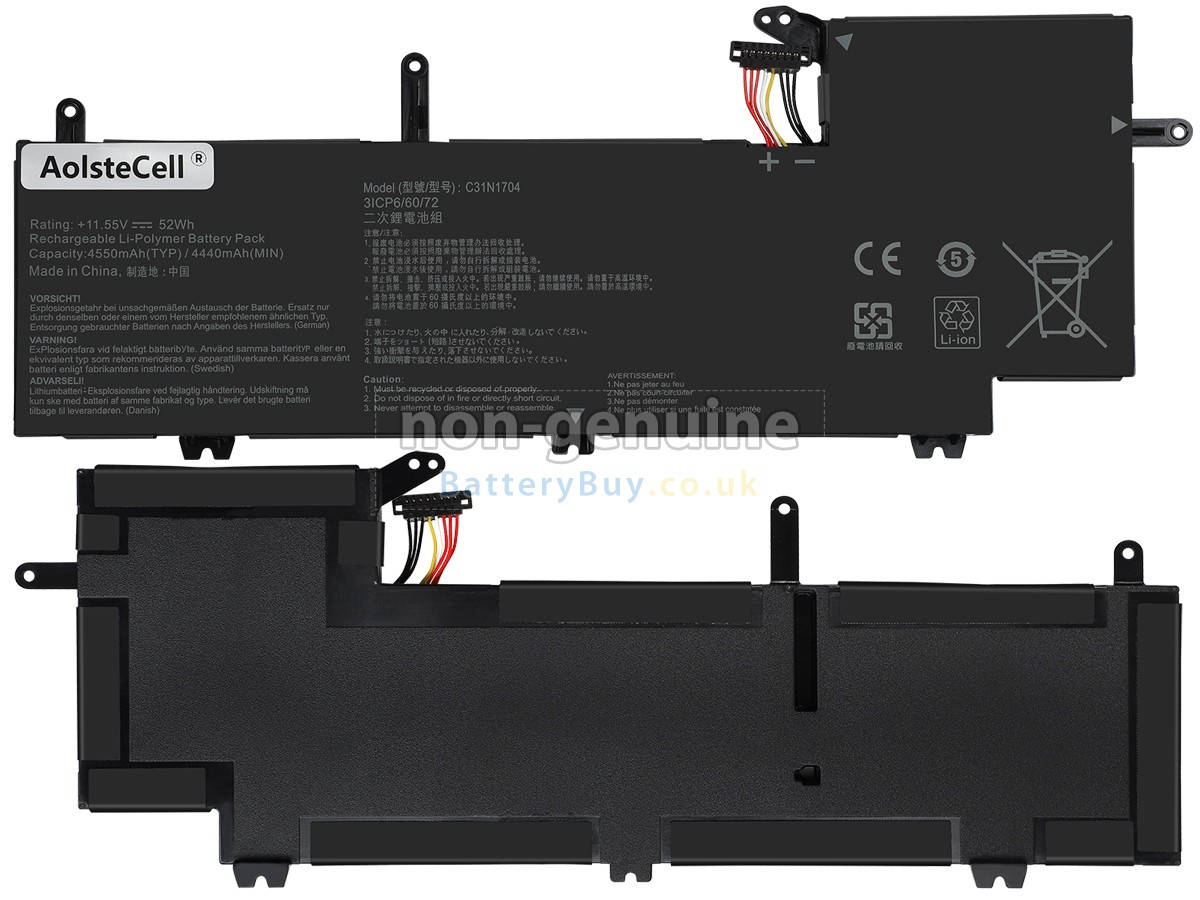replacement battery for Asus ZenBook Flip UX561UD-E2019T