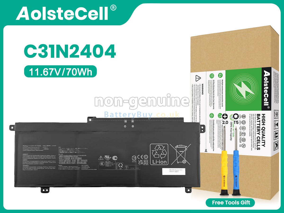 Replacement Battery for Asus VivoBook S16 S3607CA-RP