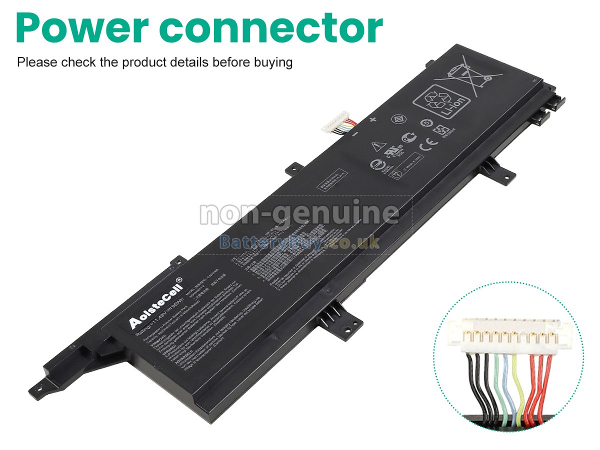 Replacement Battery for Asus ProART STUDIOBook Pro X W730G2T