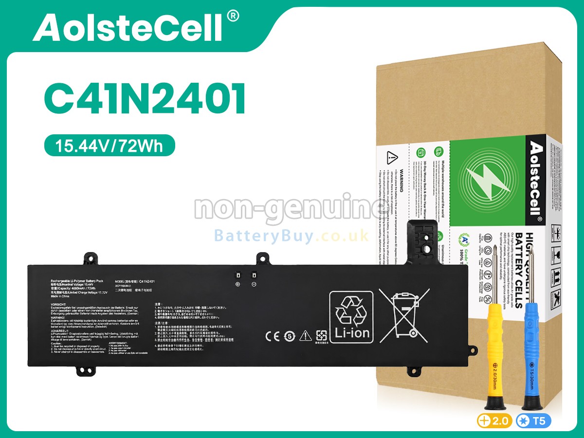 Replacement Battery for Asus C41N2401