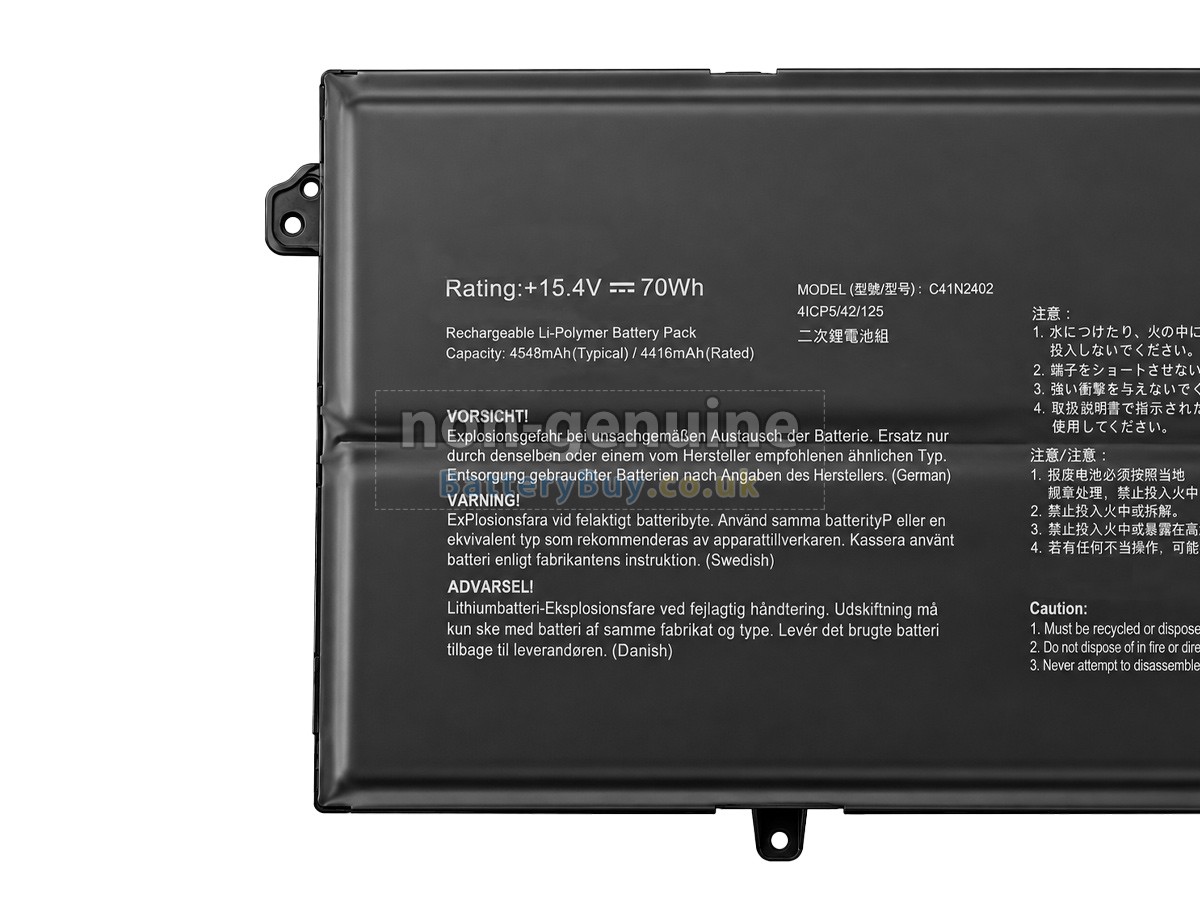 Replacement Battery for Asus VivoBook S16 S3607CA-RP