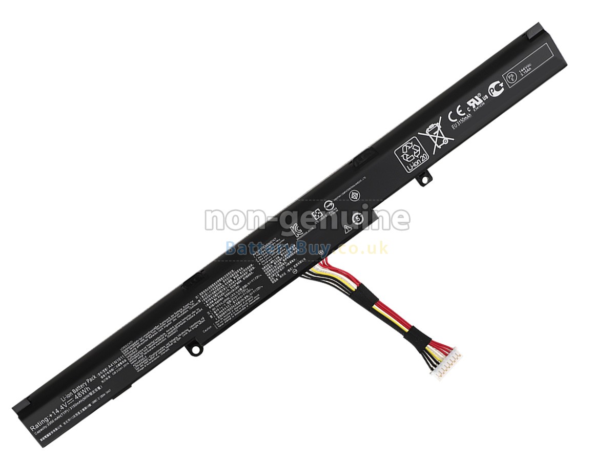 replacement battery for Asus GL553VW