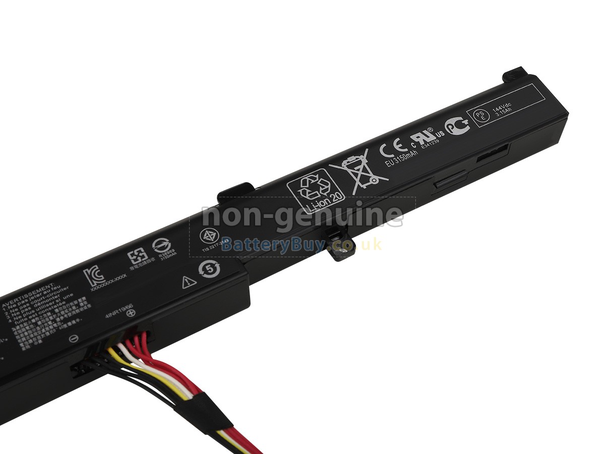 replacement battery for Asus Rog GL553VW-DM005T