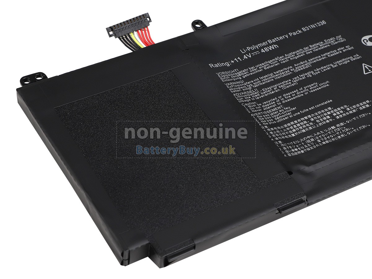 replacement battery for Asus VivoBook A551LA