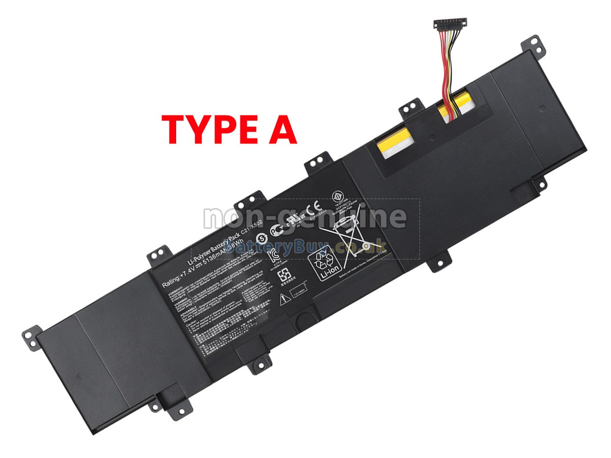 replacement battery for Asus VivoBook V500CA-CJ111H