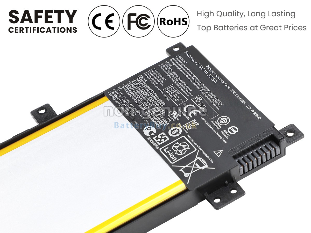 replacement battery for Asus X455LF