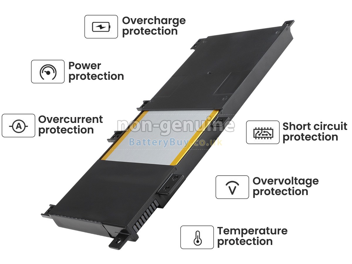 replacement battery for Asus X455LF