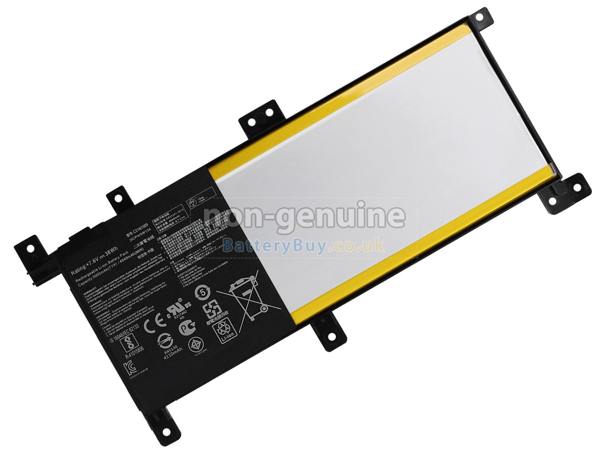 replacement battery for Asus R558UV