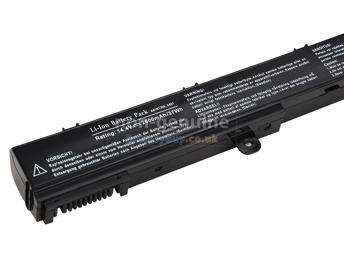 replacement battery for Asus X451CA-VX148D