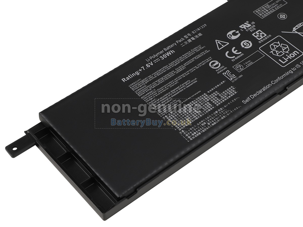replacement battery for Asus X553