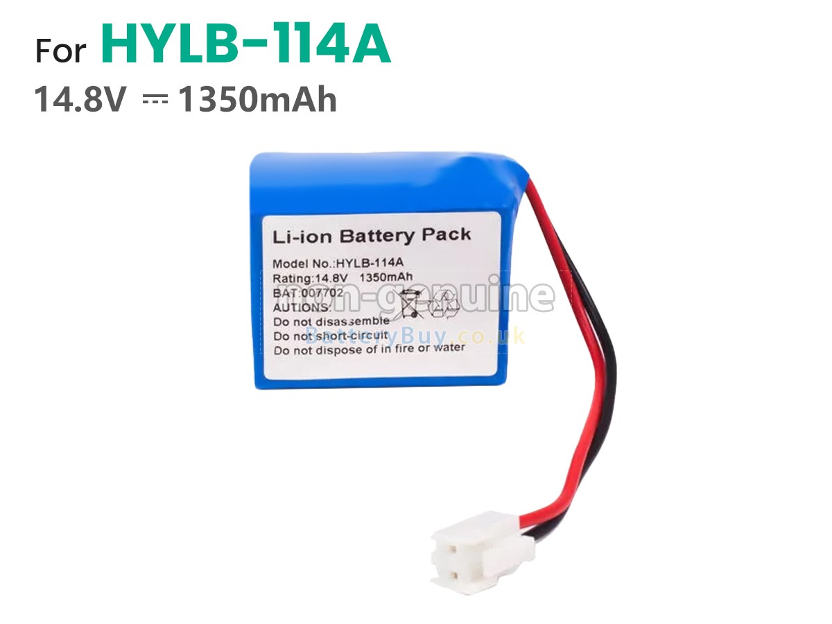 replacement battery for Biocare ECG-9803