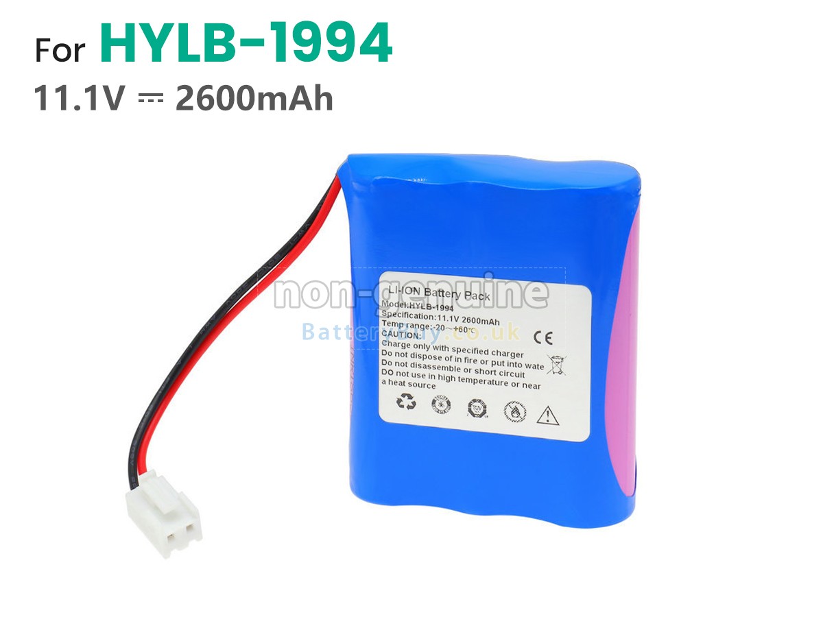 replacement battery for Biocare HYLB-1994