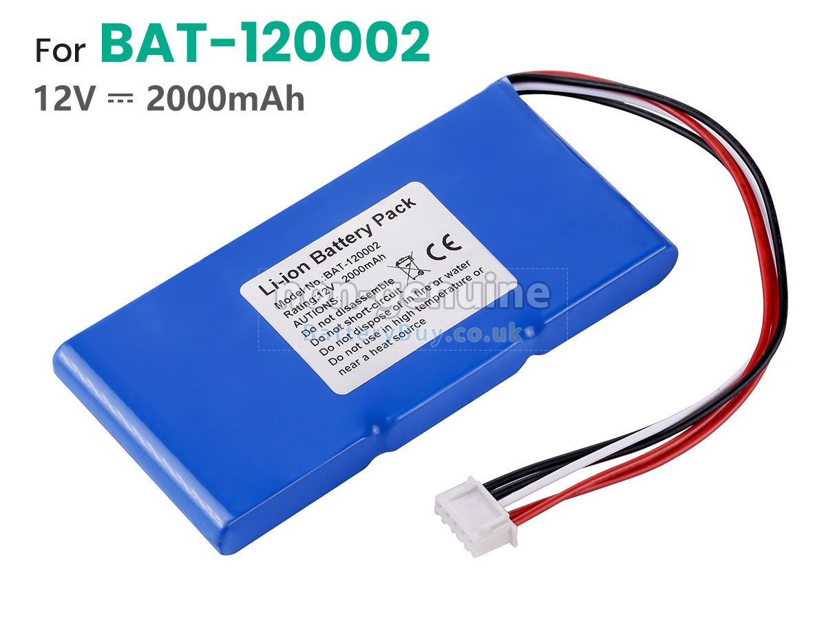 replacement battery for Biolight BAT-120002
