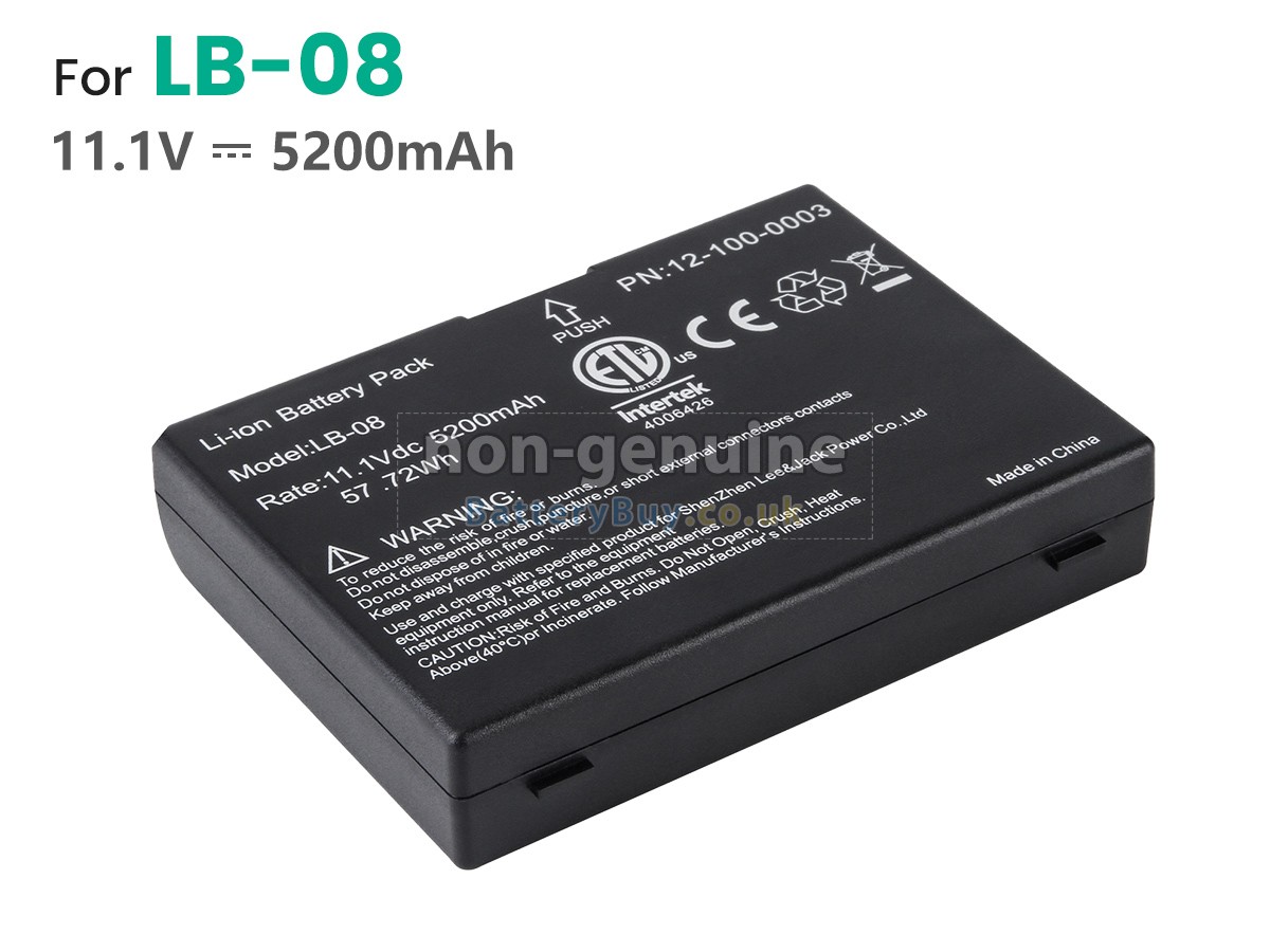 replacement battery for Biolight LB-08