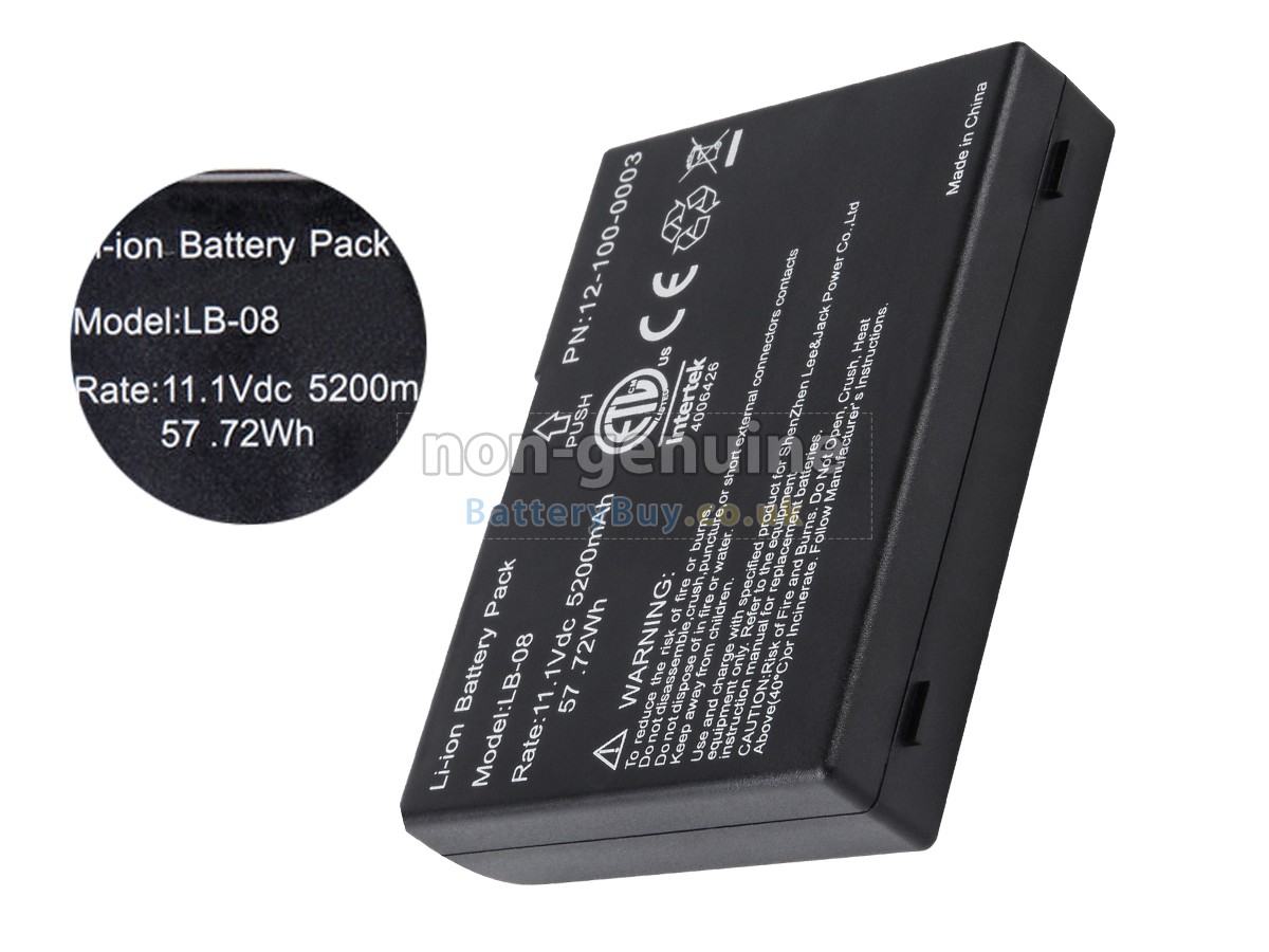 replacement battery for Biolight LB-08