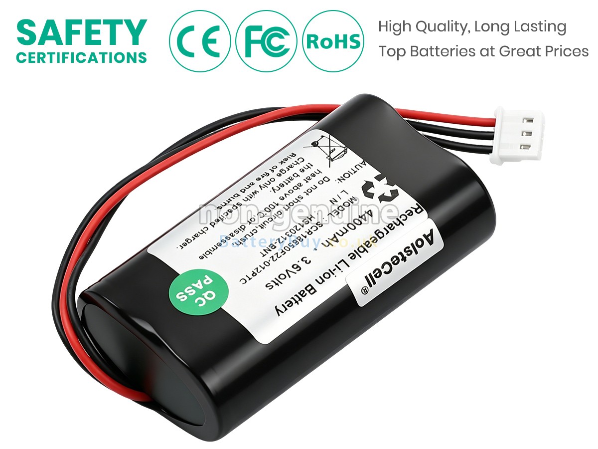 Replacement Battery for Bionet SCR18650F22