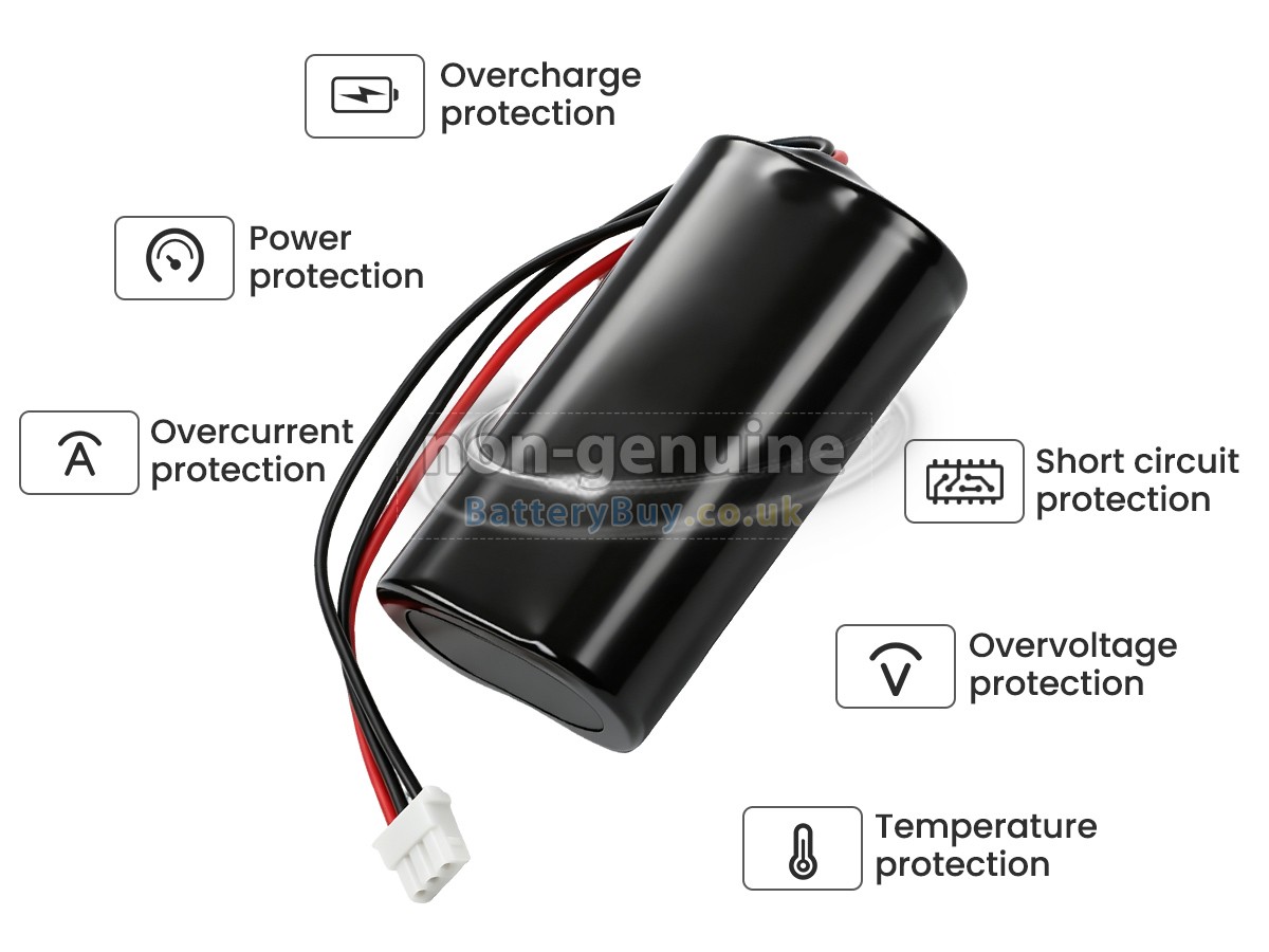 Replacement Battery for Bionet SCR18650F22