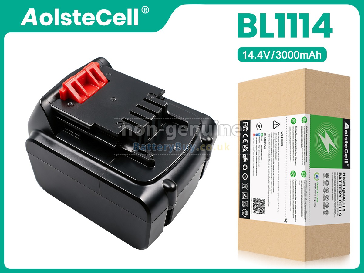 Replacement Battery for Black Decker ASL146