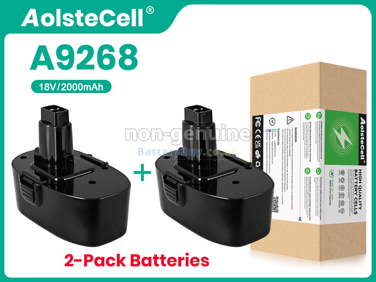 Replacement Battery for Black Decker A9268