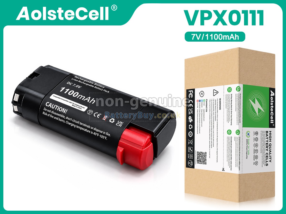 Replacement Battery for Black Decker 7V-VPX0111