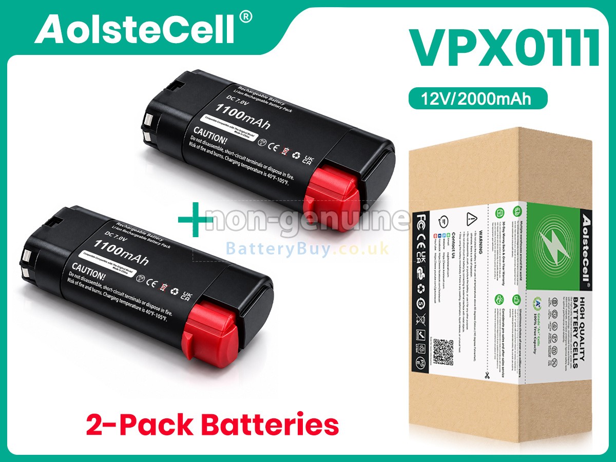 Replacement Battery for Black Decker 7V-VPX0111
