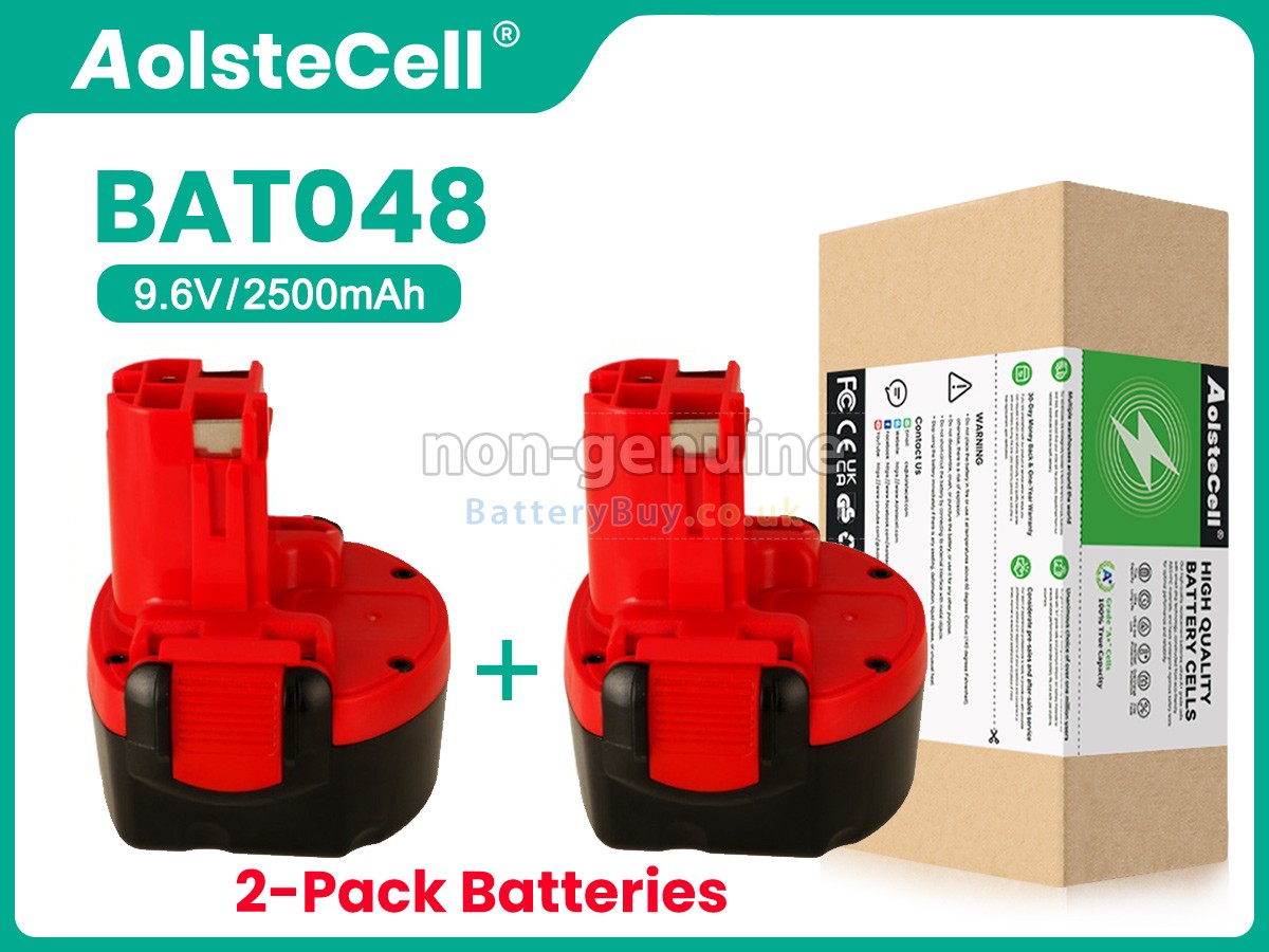 replacement battery for Bosch GSR 9.6-1