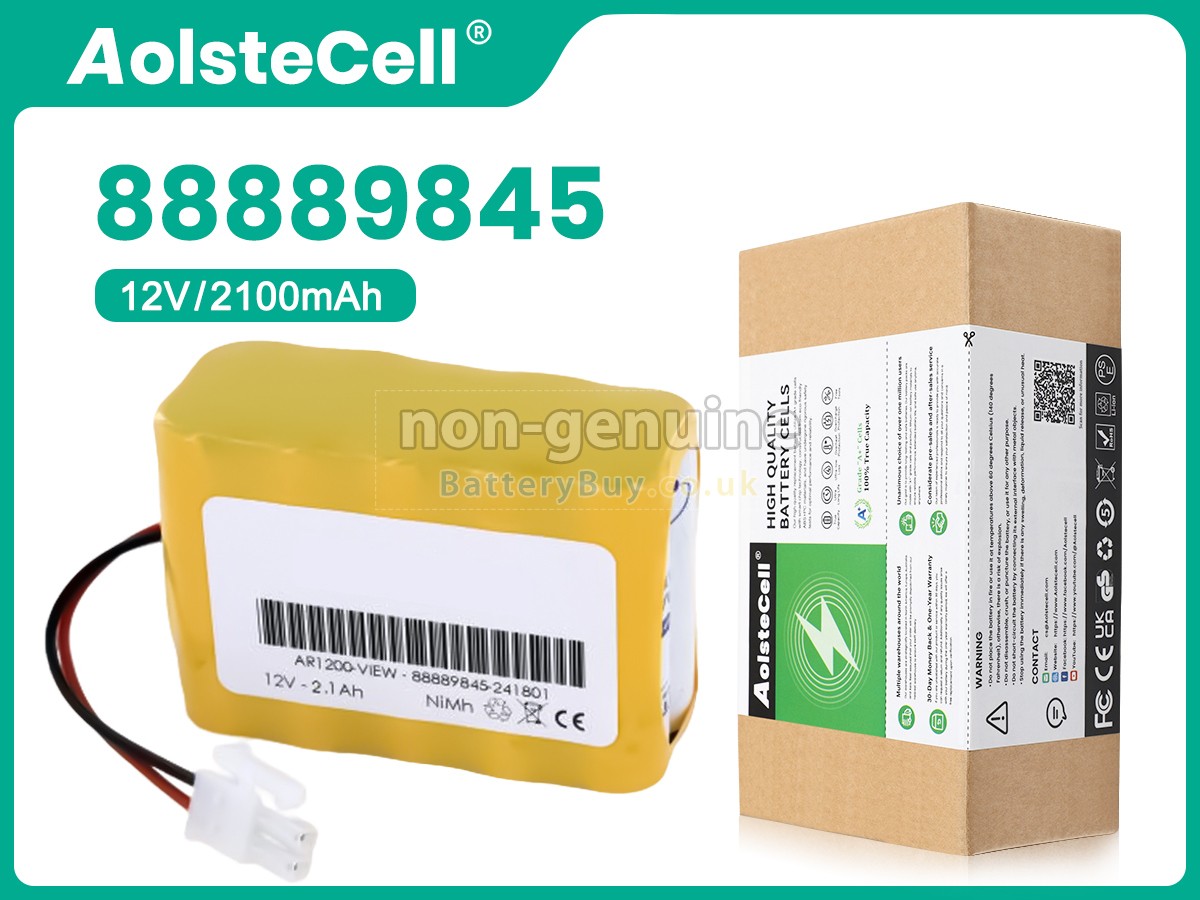 replacement battery for Cardioline 88889845