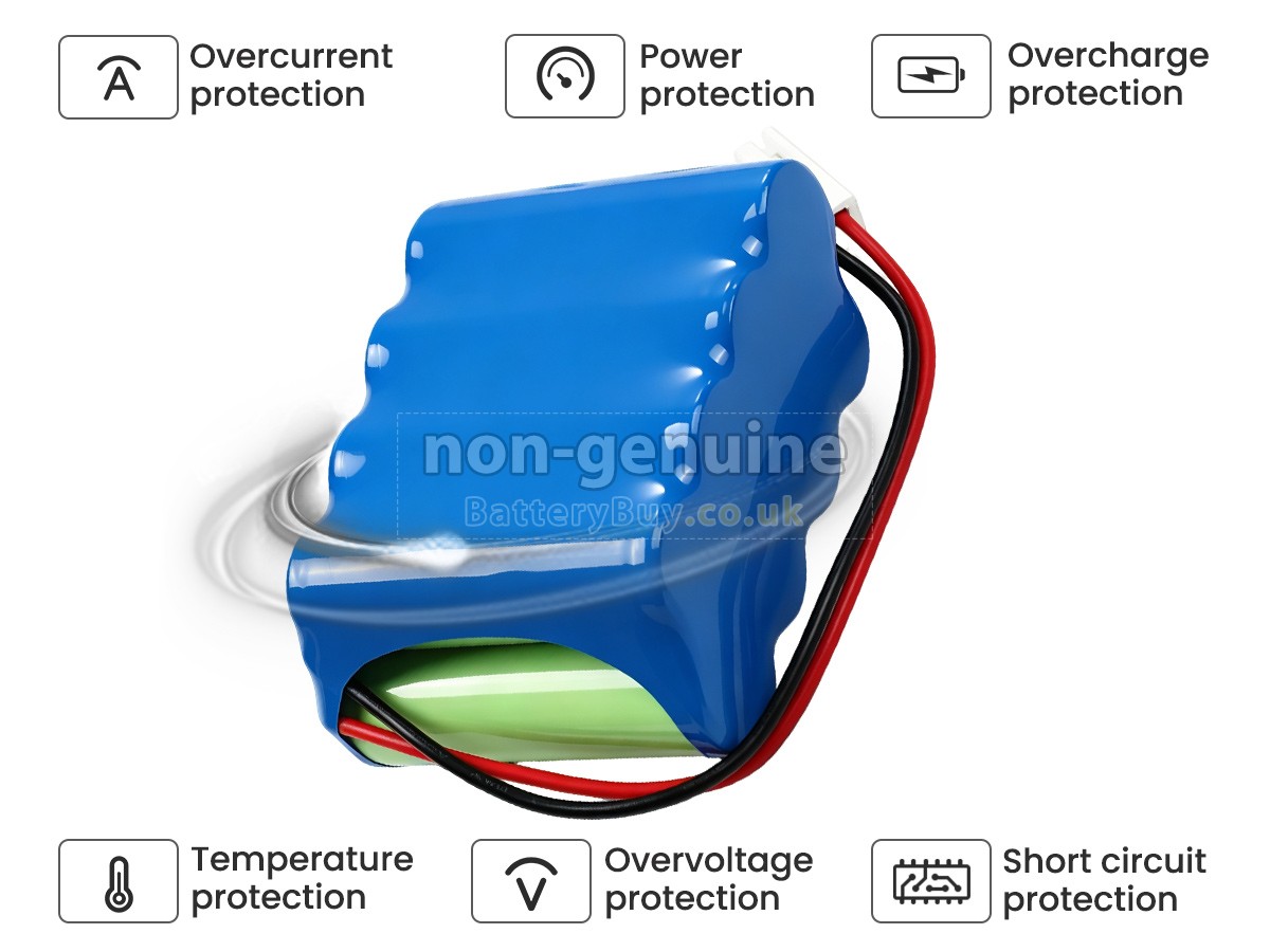 Replacement Battery for Cardioline GP17000509